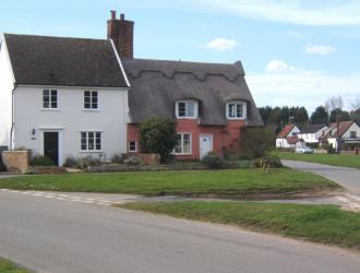 Cottages by the green tostock